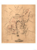 Battle of Gettysburg - Civil War Panoramic Map