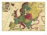 Europe - Panoramic Map