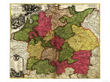 Buy Germany - Panoramic Map at AllPosters.com
