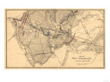 Battle of Chancellorsville - Civil War Panoramic Map