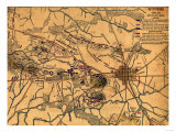 Battle of Gettysburg - Civil War Panoramic Map