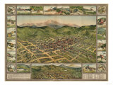 Buy Colorado - Panoramic Map of Cripple Creek No. 2 at AllPosters.com