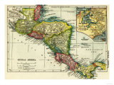 Central America - Panoramic Map