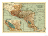 Central America - Panoramic Map