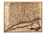 Connecticut - Panoramic Map