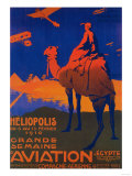 Cairo, Egypt - French Airline Promotional Poster