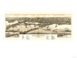 Buy Duluth, Minnesota - Panoramic Map at AllPosters.com
