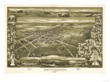 Gettysburg, Pennsylvania - Panoramic Map