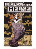 Paris, France - Bieres de la Meuse Promotional Poster