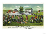 Lexington, Massachusetts - Battle of Lexington Scene