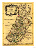 The Tribes of Israel in Palestine - Panoramic Map