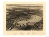 Buy New Orleans, Louisiana - Panoramic Map at AllPosters.com