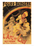 Paris, France - L'Arc-en-Ciel Ballet at Folies-Bergere Theatre Poster