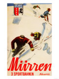 Murren, Switzerland - Inferno Races Promotional Poster