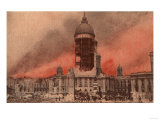 San Francisco, CA - View of City Hall After Earthquake