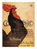 Paris, France - Periodical Cocorico Rooster Promotional Poster