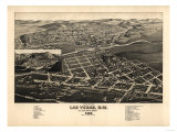 Buy Las Vegas, New Mexico - Panoramic Map at AllPosters.com