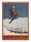 Chamonix Mont-Blanc, France - Ski Jump