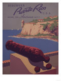 Puerto Rico, USA - Travel Promotional Poster