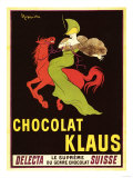 Paris, France - Chocolat Klaus Advertisement Poster