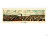 Buy Milwaukee, Wisconsin - Panoramic Map at AllPosters.com
