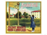 Basketball Orange Label - Claremont, CA