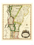 Buy Vermont - Panoramic Map at AllPosters.com
