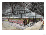 St. Louis, Missouri - Train Shed at Union Station