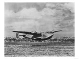 Boeing 314 China Clipper Over Water Airplane Photograph