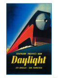Buy San Francisco, California - The Daylight Train Promotional Poster at AllPosters.com