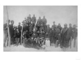 Buy Black "Buffalo Soldiers" of the 25th Infantry Photograph - Fort Keogh, MT at AllPosters.com