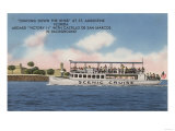 St. Augustine, Florida - View of Victory II on River