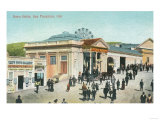 Exterior View of the Sutro Baths - San Francisco, CA