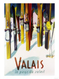 Buy Valais, Switzerland - The Land of Sunshine at AllPosters.com