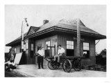 Exterior View of the Oakdale Depot - Oakdale, CA