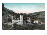 Exterior View of the Tuscan Mineral Springs Bldg - Mineral, CA