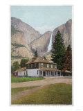 Exterior View of Yosemite Valley Store and Post Office - Yosemite National Park, CA