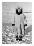 Buy Eskimo Woman portrait in Alaska Photograph - Alaska at AllPosters.com