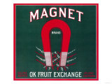 Magnet Orange Label - Upland, CA