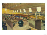 Interior View of Sunset Bowling Center - Hollywood, CA