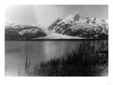 Davidson Glacier in Alaska Photograph - Alaska