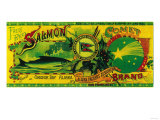 Buy Comet Salmon Can Label - Chignik Bay, AK at AllPosters.com
