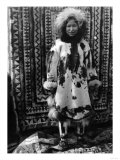 Buy Eskimo Girl Wearing Fur Clothing Alaska Photograph - Alaska at AllPosters.com