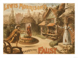 Lewis Morrison's Magnificent Faust Theatre Poster
