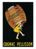 Cognac Pellisson Promotional Poster - France
