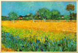 Buy View of Arles with Irises at AllPosters.com