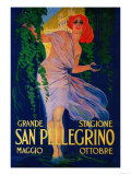 San Pellegrino Vintage Poster - Europe Premium Poster