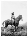 Buy Nez Perce Indian on Horseback Edward Curtis Photograph at AllPosters.com