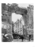 Ruins of a Temple in Baalbek Lebanon Photograph - Baalbek, Lebanon