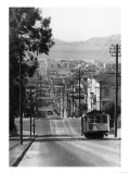 San Francisco, CA Cable Cars on Fillmore St. Hill Photograph - San Francisco, CA